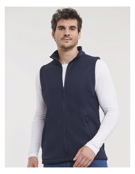 RUS-0R041M0-Mens Smart Softshell Gilet 2